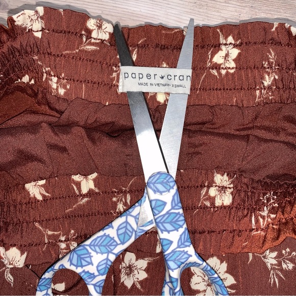 NWOT Paper Crane Ruffle Mini Skirt - Picture 10 of 12